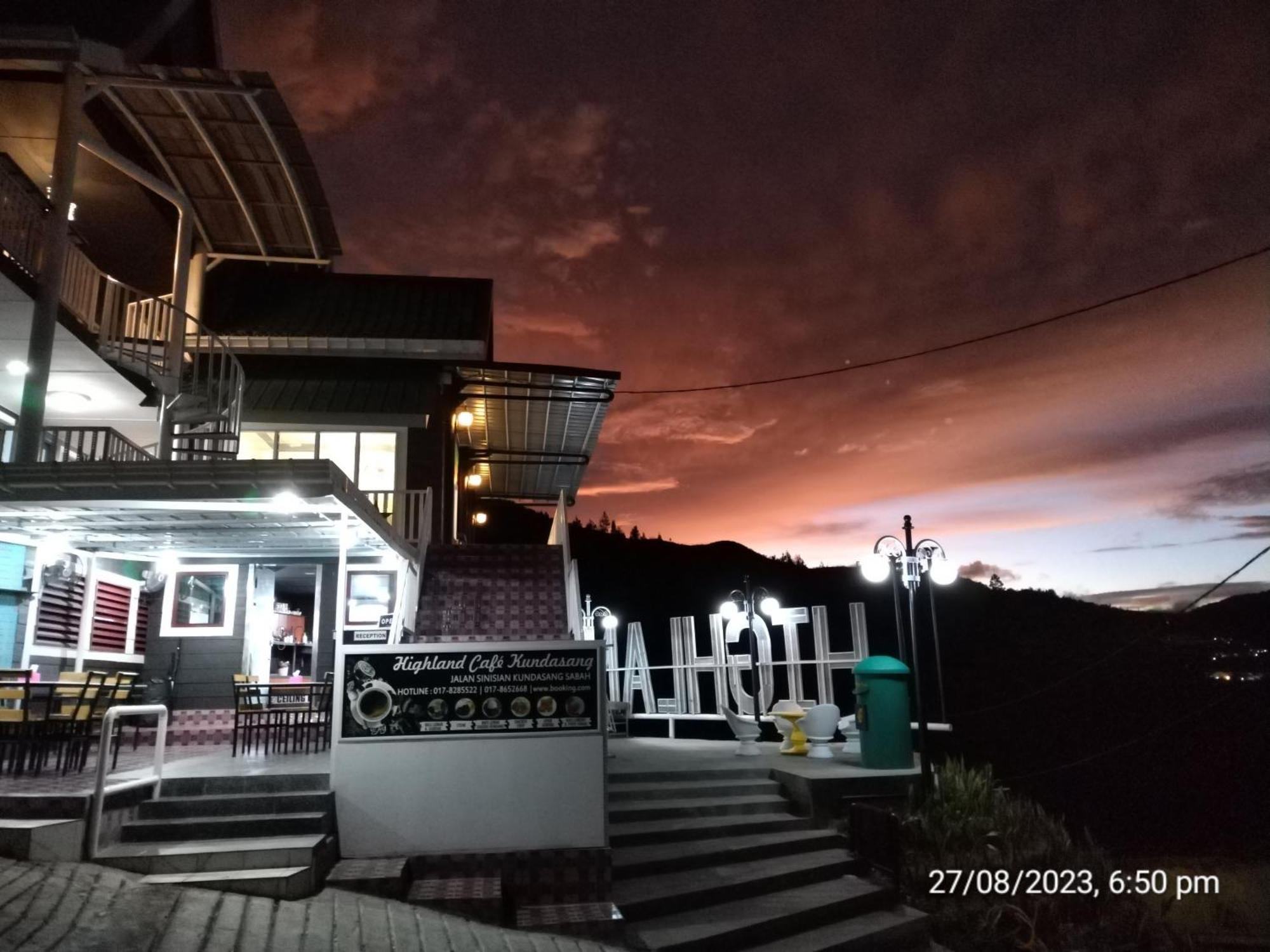Highland Homestay Kundasang Ranau Esterno foto